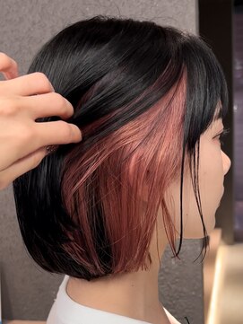 ペレ 栄店(PELE) 斜めバング/グレージュカラー/シルキーベージュ/栄/名駅