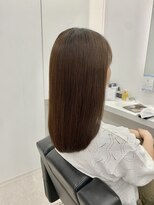 イレス 札幌駅南店(IRESU)&nbsp;前髪カタログマチルダボブ 顔型別ヘアスタイル特集ウルフ
