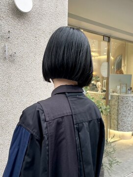 メゾンマイル 恵比寿(maison mile) ハッシュカット/似合わせカット/レッドブラウン[恵比寿駅]