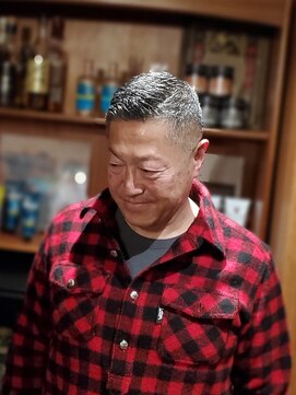 ダウバーバーショップ 表参道(DAU BARBER SHOP) 大人ショート【理容室/バーバー/barber/アイロンパーマ】