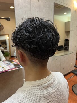 ヘアー テイク メンズカット＋パーマ