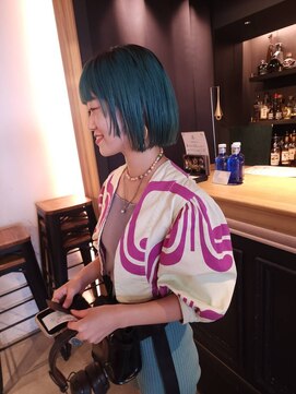 ブロック ジャポン(bloc japon) ビビッドなカラーリングのミニボブ