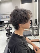 ネクスト 静岡店(NEXT)&nbsp;MEN'S HAIR カルマパーマ ダークアッシュ ニュアンスパーマ