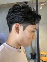 エリマバイフィフス 調布(elima by fifth)&nbsp;メンズパーマ 波巻きスパイラルツイストニュアンス メンズカット