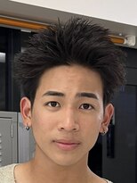 フィフス 神南(fifth)&nbsp;スパイキーショートビジネスショートフェードツイストスパイラル