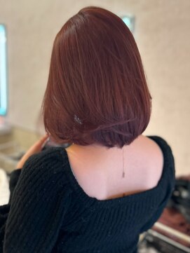 アイシー 表参道(ICY) 上品bob&ピンクブラウンカラー