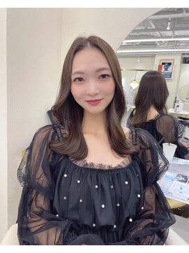 シェノン サントル(CHAINON CENTRE) 抜け感のある柔らかブラウン＊ナチュラルだけど洒落感あるヘア