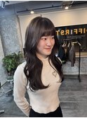 長崎　韓国/レイヤーカット/顔周り
