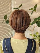 アース 三田南ウッディタウン店(HAIR&MAKE EARTH)&nbsp;20代30代40代大人可愛い小顔ショートボブハイトーン　6/10