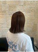 ナチュラルストレートボブ【東川口　縮毛矯正】