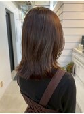 ボブ レイヤーカット 顔周りカット 透明感カラー 20代30代