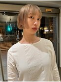 ベージュボブ