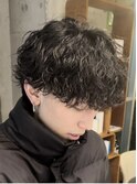 大名波巻きパーマツイストスパイラルパーマッシュウルフカット