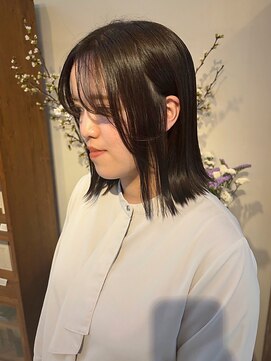 アッド バイ ケーツー(add by K-two) 【篠原】ミディアム/レイヤーカット/アッシュブラウン