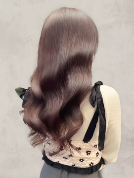 クレールイーエムエー(CLAIRE e.m.a) 秋色マロンブラウン◎髪質改善カラーロングレイヤー