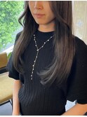 高濃度水素ケアカラー♪顔まわりレイヤー