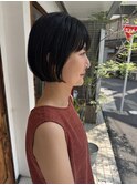 丸みショートボブ！