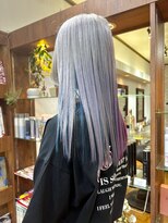 ヘアークルーズピース (hair cruise Piece)&nbsp;ホワイトカラー/レイヤーカット