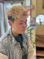 ブルーモスク トウキョウ(TOKYO)&nbsp;外国人風カラー×フェードカット