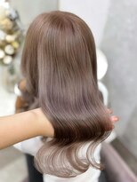 ラビス(Lovis)&nbsp;黒髪カタログ/オリーブグレー/小顔ヘア/ココアベージュ