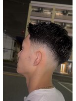 にもう&nbsp;スキンフェード × フェザーアップ