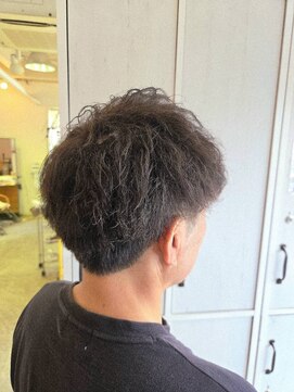 ビオトープ(Bio Top) メンズスパイラルパーマ@20代30代40代