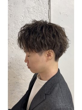 縦落ちショートマッシュ