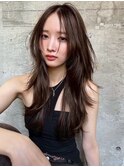 お洒落レイヤーカットハッシュカットレイヤーボブ国分寺韓国ヘア