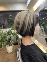 ヘアアンドメイク アリス(hair&make ALICE produce by COLT)&nbsp;ショート　アンブレラカラー