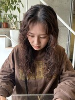 ニーム 栄(nimes) kaon ロングパーマ ふわふわパーマ