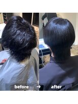 エノア 青山(ENORE) メンズ縮毛矯正/曲がる縮毛矯正/メンズ髪質改善/メンズカット