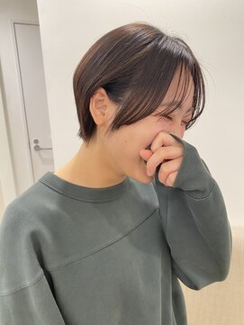 ディアローグ 瑞江店 首元すっきりショートボブ/瑞江