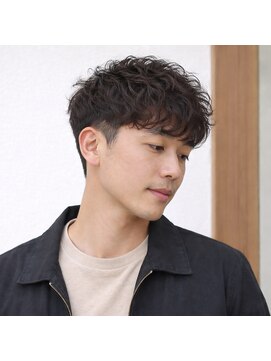 スープレックス ヘアーデザイン(SOUPREX HAIR DESIGN) メンズツーブロックナチュラルパーマ　20代 30代 40代 50代 60代