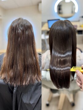 レヴ(Rev) エイジングの髪が潤う美髪縮毛矯正