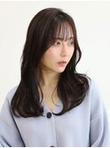 20代30代ピンクベージュナチュラル耳掛け乾かすだけ美肌