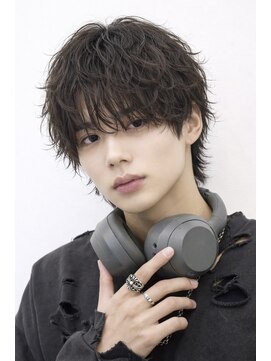 エイド 本店(aid) メンズウルフシャドウパーマ波巻きスパイラルツイストスパイラル