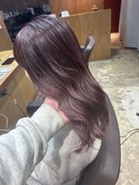 イロ ジェイアール JR奈良店(IRO) ダブルカラー《ラベンダーアッシュ》