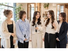女性スタッフだけだから、気を遣わず自然体で過ごせます。