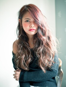 アジト ヘアーアンドリラクゼーション(AJITO HAIR&RELAXATION) 耳かけアレンジ モードロングパーマ