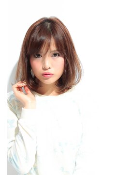 エイミーバイアフロートザガーデン 浦和店(amie by afloat the garden) 透明感ツヤカラー×浮遊感のある愛されボブ【浦和】