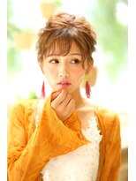 ヘアメイクサロンシャルメ(Hair Make Salon CHARMER)&nbsp;結婚式華やか♪およばれアップヘアセット