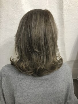 フォーク(FOLK) FOLK_YAMATO  外国人風ハイライト_ブリーチ_デザインカラー