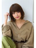 【BAYROOM横浜】厚めバング×カジュアルボブ