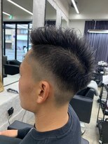 ランズ(LANDS) 【LANDS】ジェットモヒカン/震災刈り/フェード