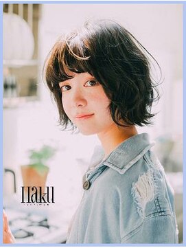 ヘア メイク ハク 横浜(hair make Haku) ナチュラルパーマボブ