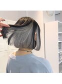 インナー多めのセクションカラーでメリハリボブ★