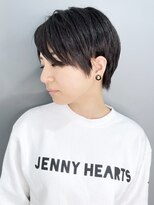 ニット 銀座(knit)&nbsp;《knit銀座》大人黒髪20代30代40代ハンサムショート丸み前下がり