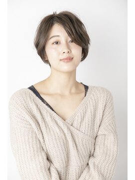 ルルディ バイ アフロディーテ銀座(luludi by APHRODITE) 黒髪/グレーベージュ/レイヤーロング/前髪パーマ/銀座