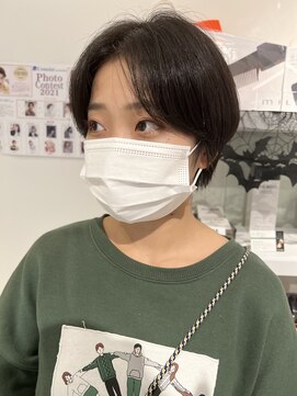 リーフ 王寺店(LEAF≠) アッシュ・韓国ショート