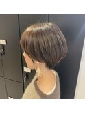 襟足スッキリショート